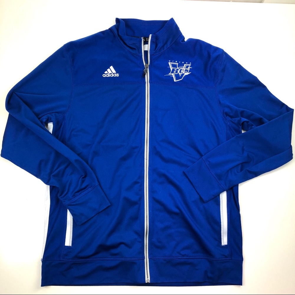 Adidas Track Jacket with Embroidered BCS Logo